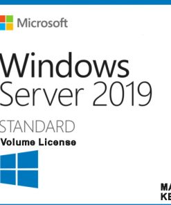 Microsoft Windows Server Standard 2019 16 Core MAK 45 PCs License Key