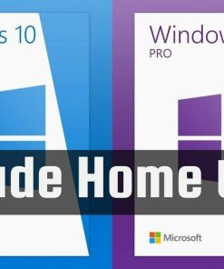 Microsoft Windows 10 Home to Windows 10 Pro Upgrade Key 2 PC