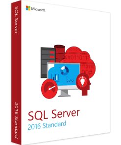 Microsoft SQL Server 2016 Standard 50 Users Product key