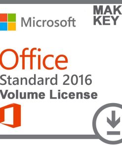 Microsoft Office Standard 2016 MAK 50 PC Product Key