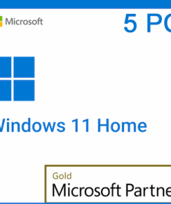 Windows 11 Home 5 PC Product Key Activation License