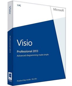 Visio 2013 Visio Pro Product Key 50 Users MAK Volume License