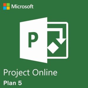 Microsoft Project Online Plan 5 Annual Subscription License 25 Users